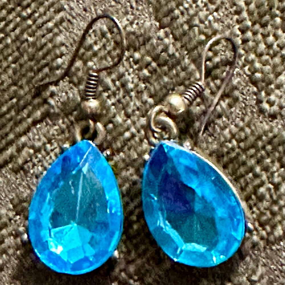 Bright Blue Earrings